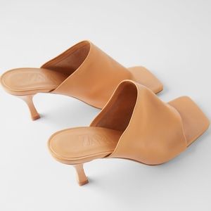 Zara Open Toe Mules Slides